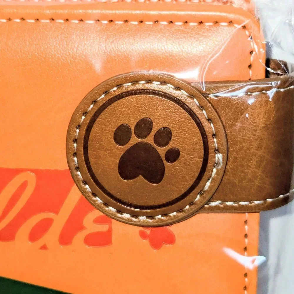 DISNEY ZOOTOPIA 2 Nick Wilde Planner Organizer Binder Orange/Brown 5x3in NEW NWT